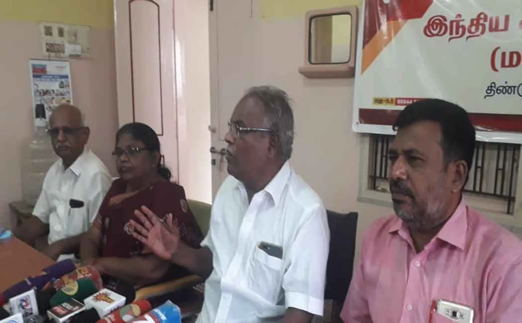 communist leader balakrishnan raise voice for farmers