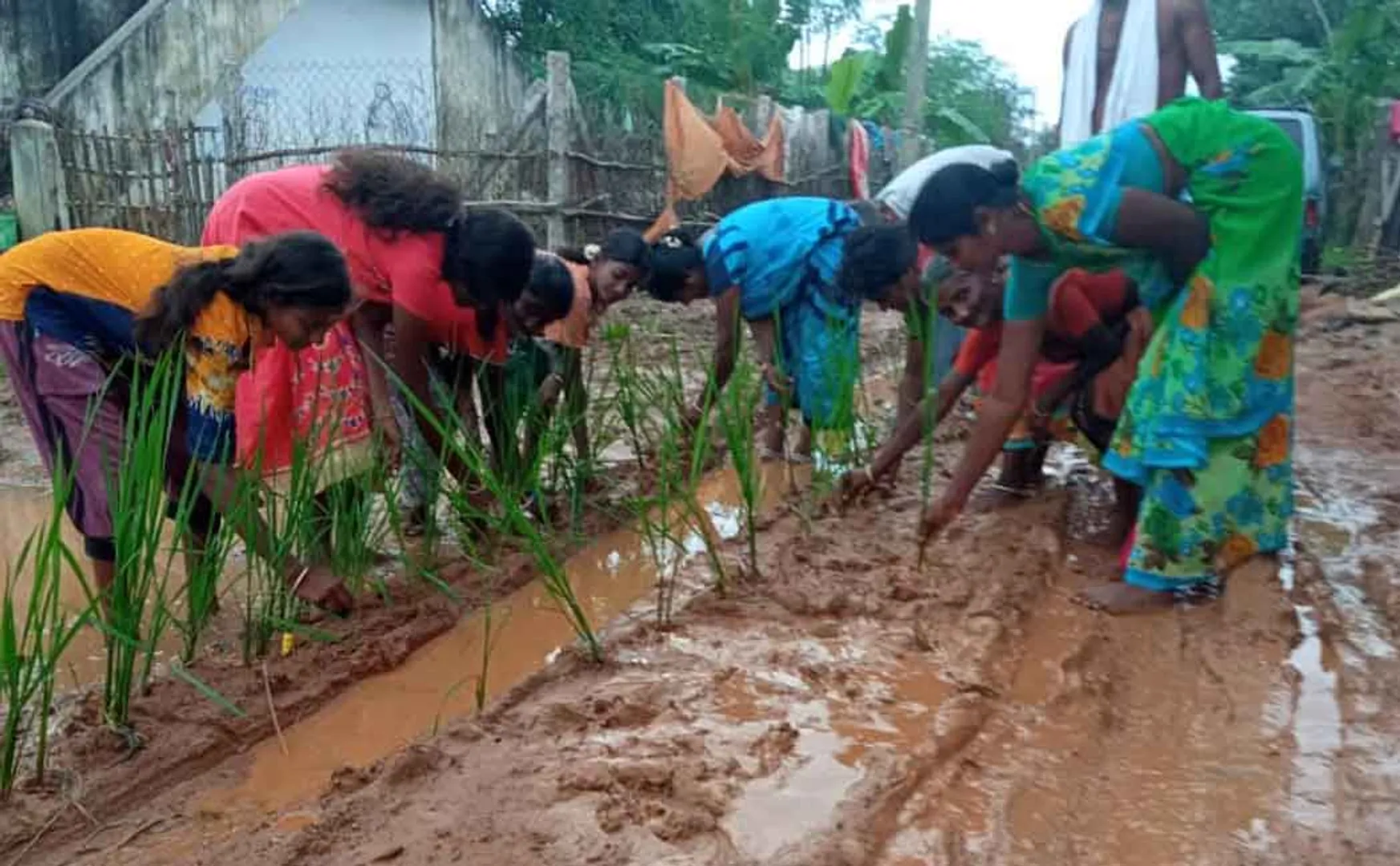 ariyalur road improper condition