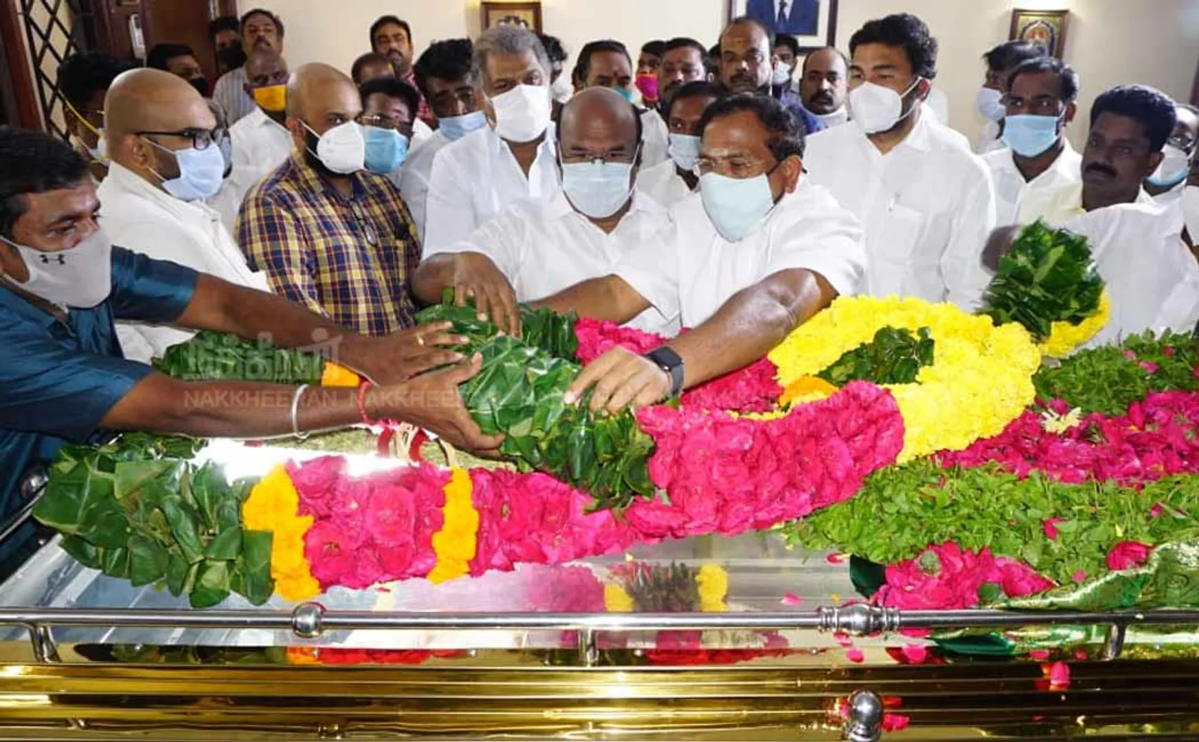 Ministers pay Tribute to B.S.Gnanadesikan 