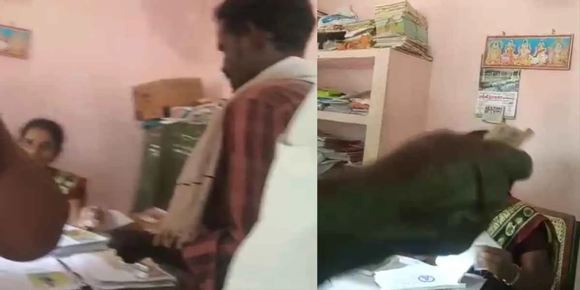 Rs 200 from farmers for crop relief ... Female officer caught in video!