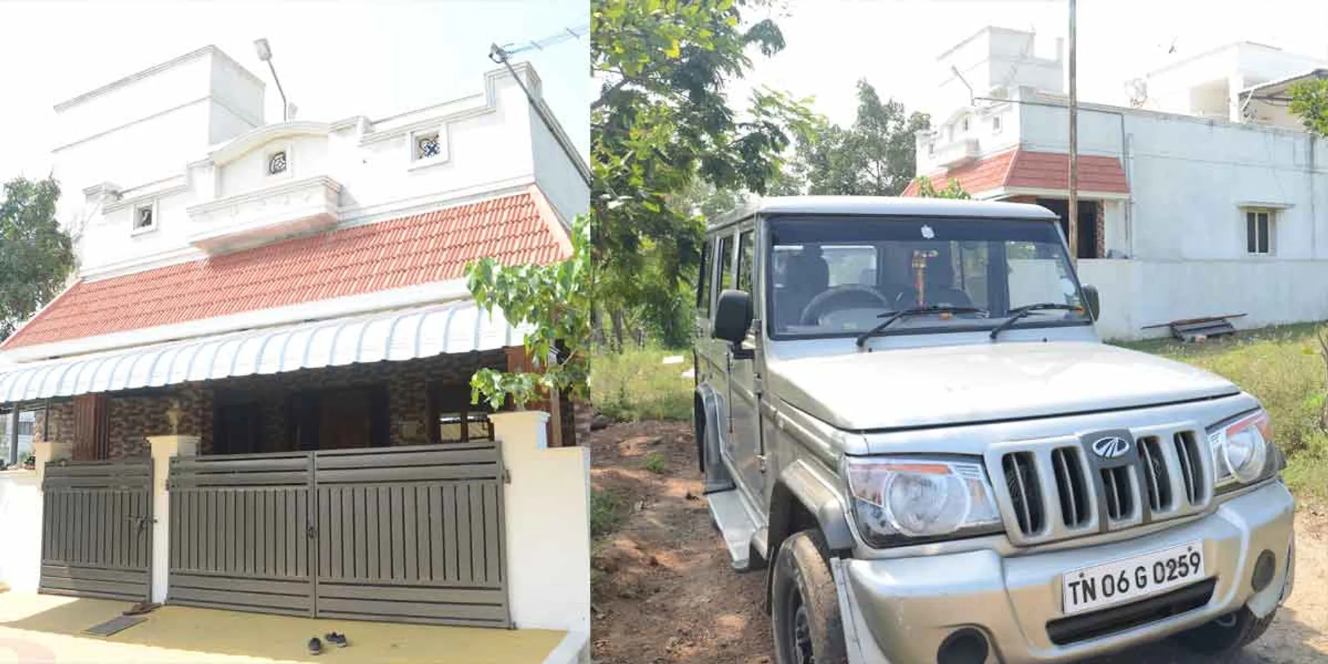 Raid in police home at erode 