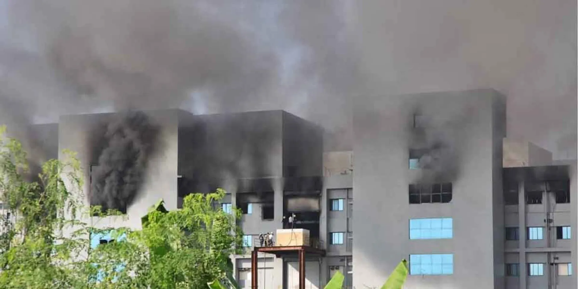 Serum fire in pune 