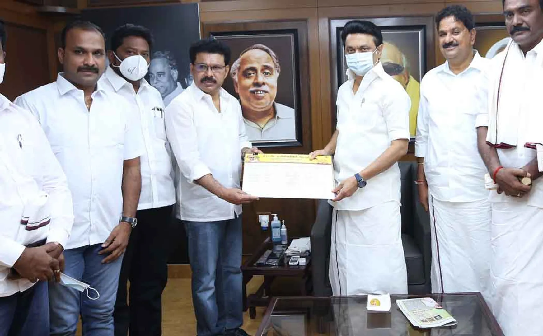 Rajini makkal mandra member joseph stalin DMK's Minority Welfare Rights Division ...!