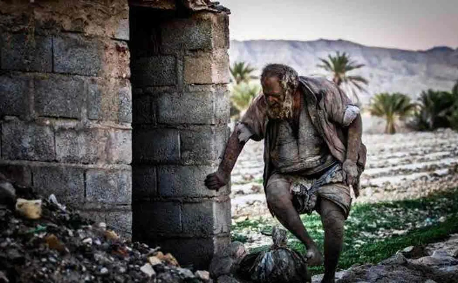 Amou Haji world's dirtiest person in  Iran 
