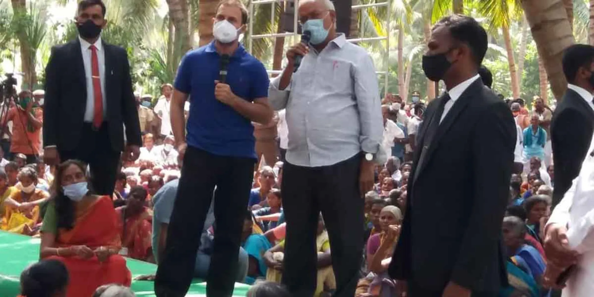 Rahul gandhi in karur