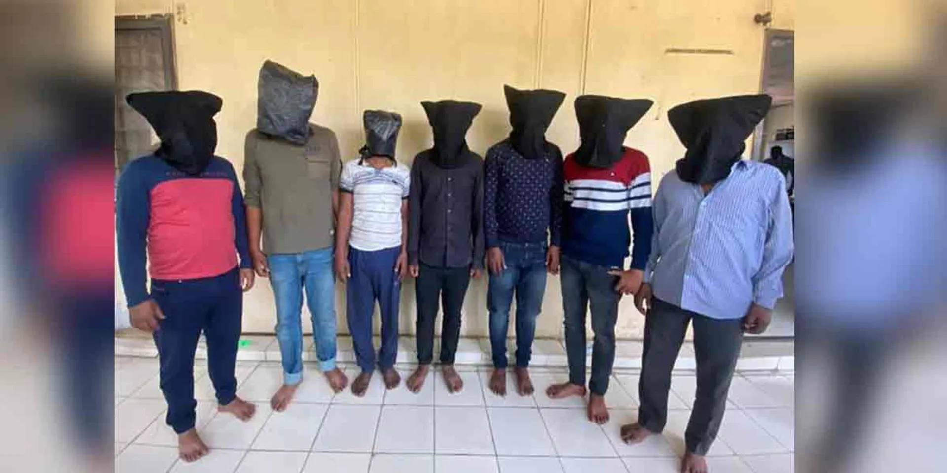  The robbers caught in Telangana were brought to Hosur!
