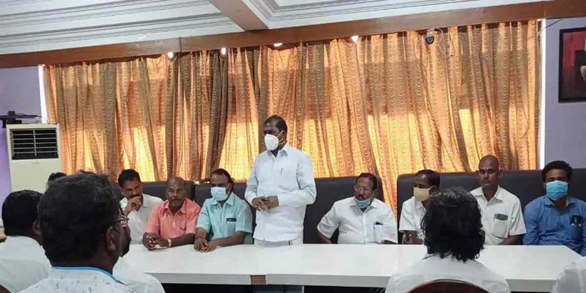 ''struggle against 36 District Collector's Offices '' - Pmk GK Mani Information