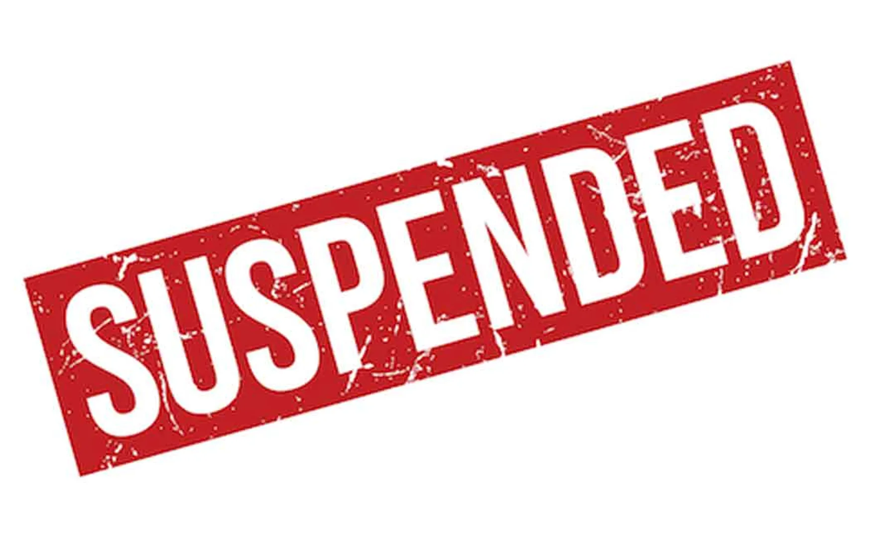 Two officers suspended ...