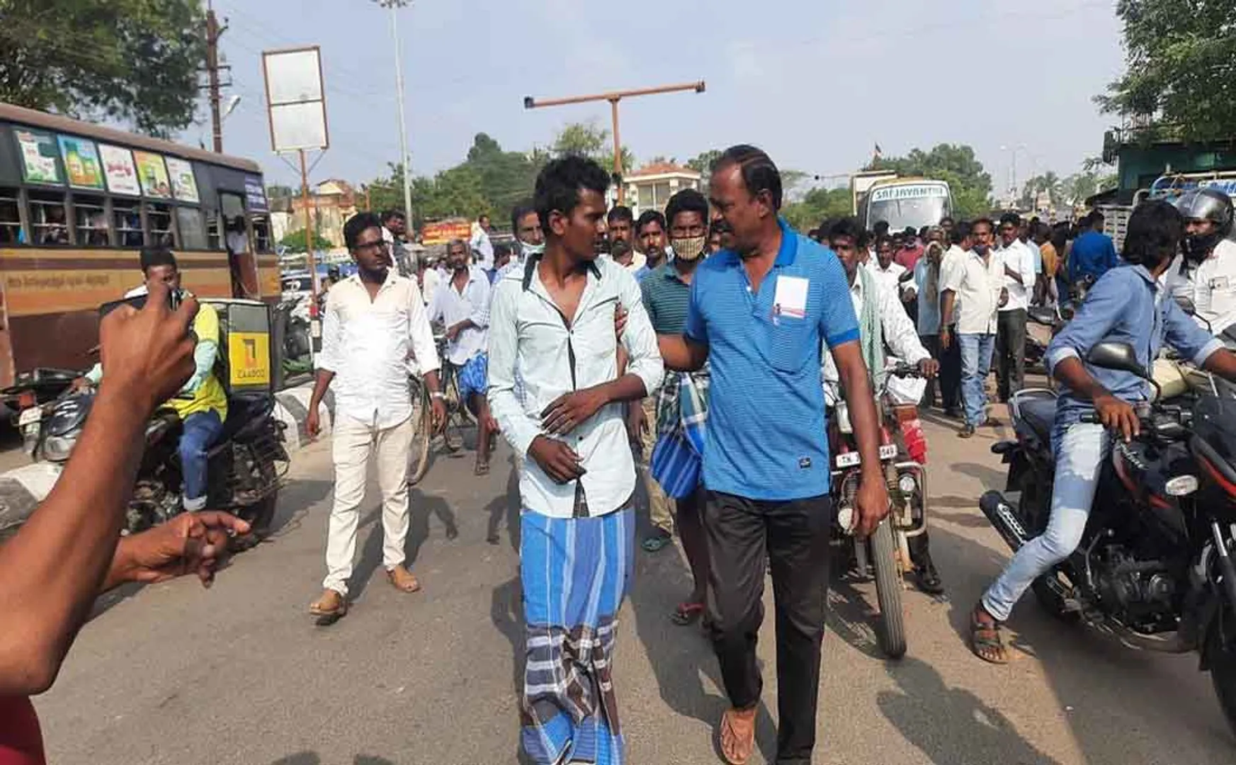 cuddalore district, chidambaram area vehicle incident government hospital 
