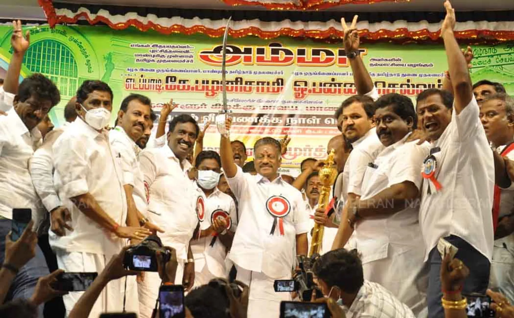 thiruvallur district, admk party meeting deputy cm ops speech 