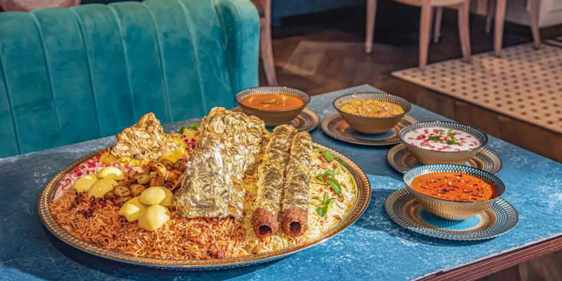  23 carat gold biryani ... do you know how much is a plate?