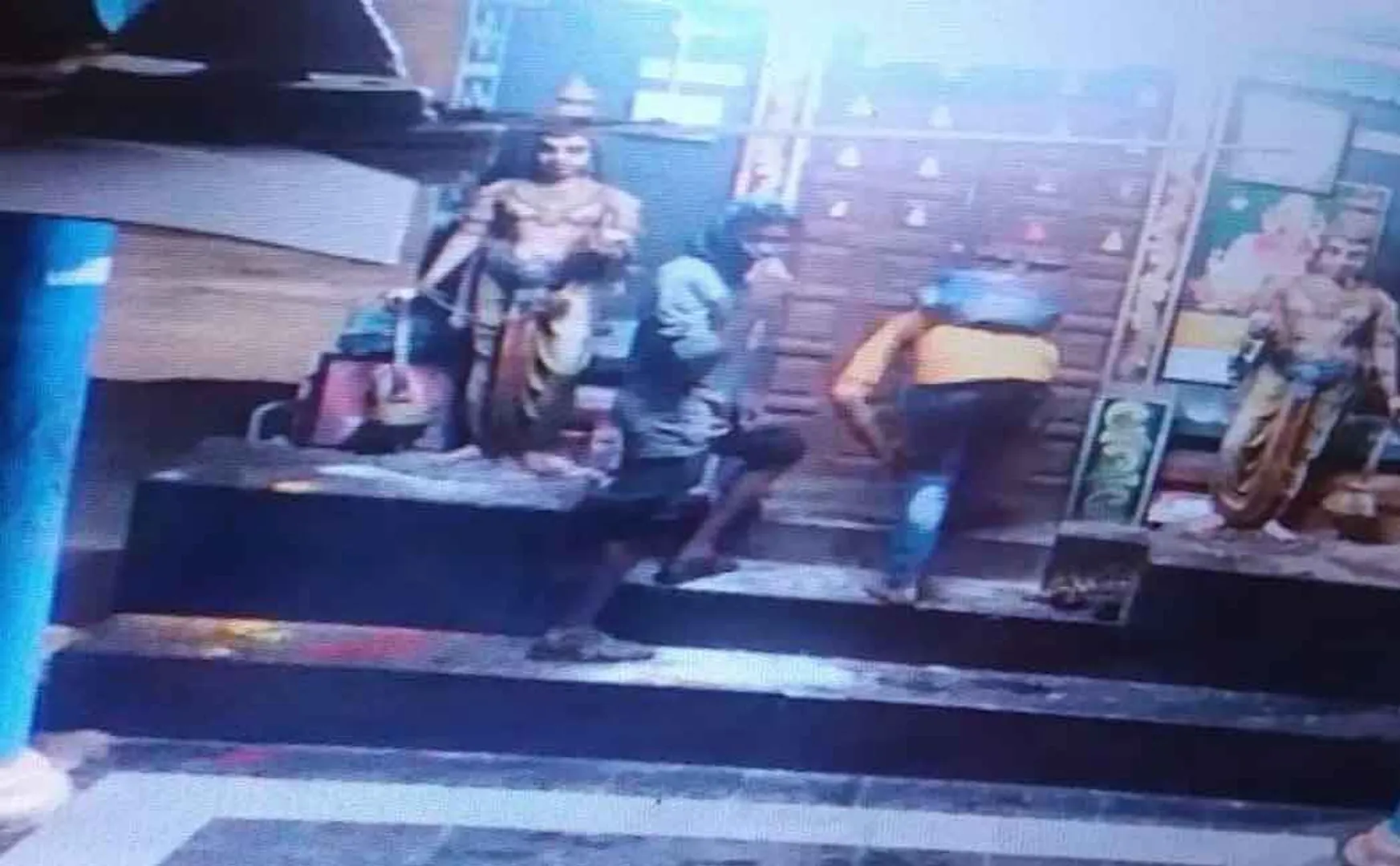 theft at aambur temple police investigating 