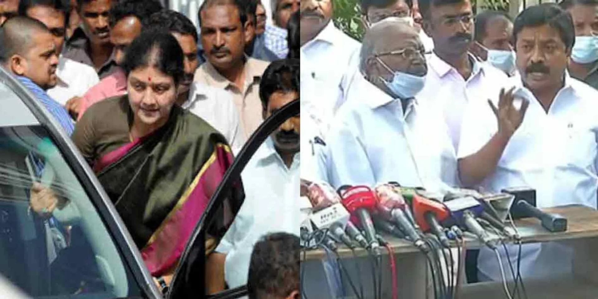 Sasikala arrival ... AIADMK ministers complain to DGP in person!