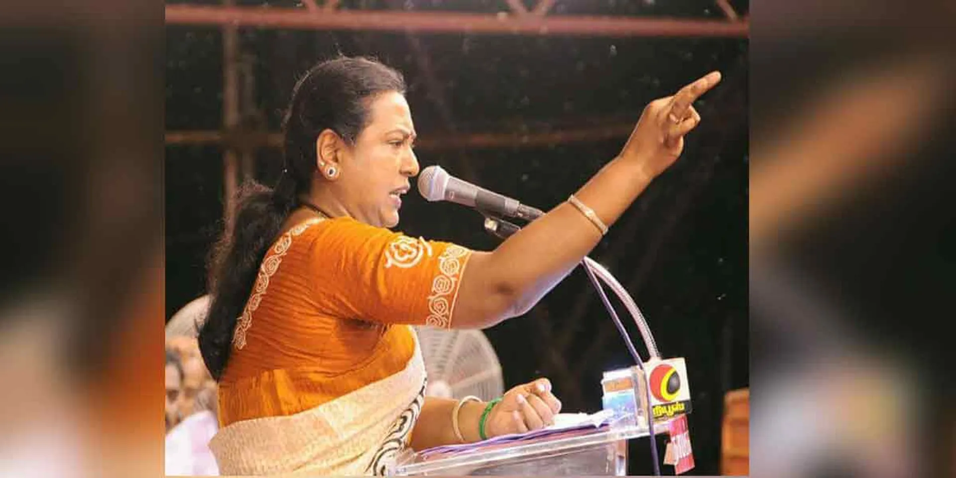  There is a limit to patience '' - Premalatha Vijayakand speech
