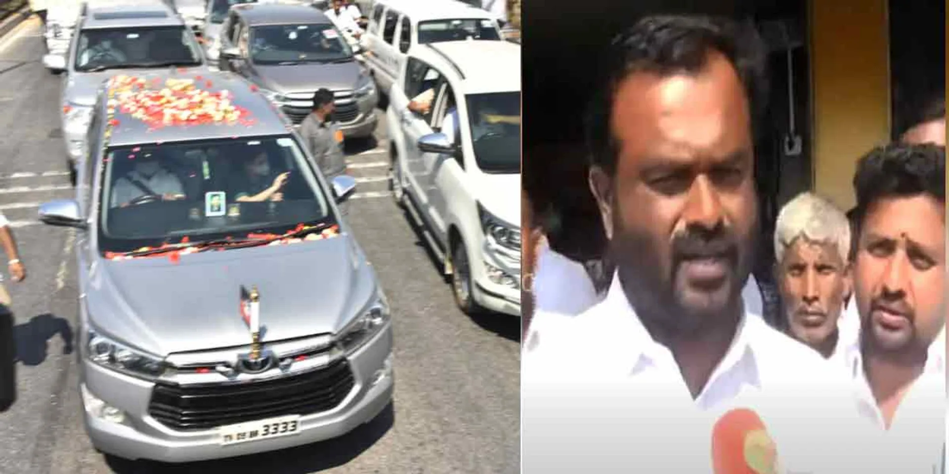 Why did you give the car to Sasikala? Removed AIADMK executive reply!