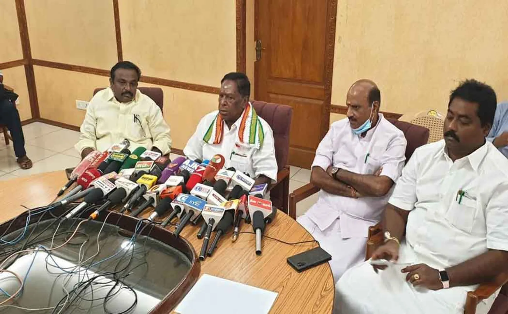 "We will ask the leadership to decide on boycotting the election" - Puducherry Chief Minister