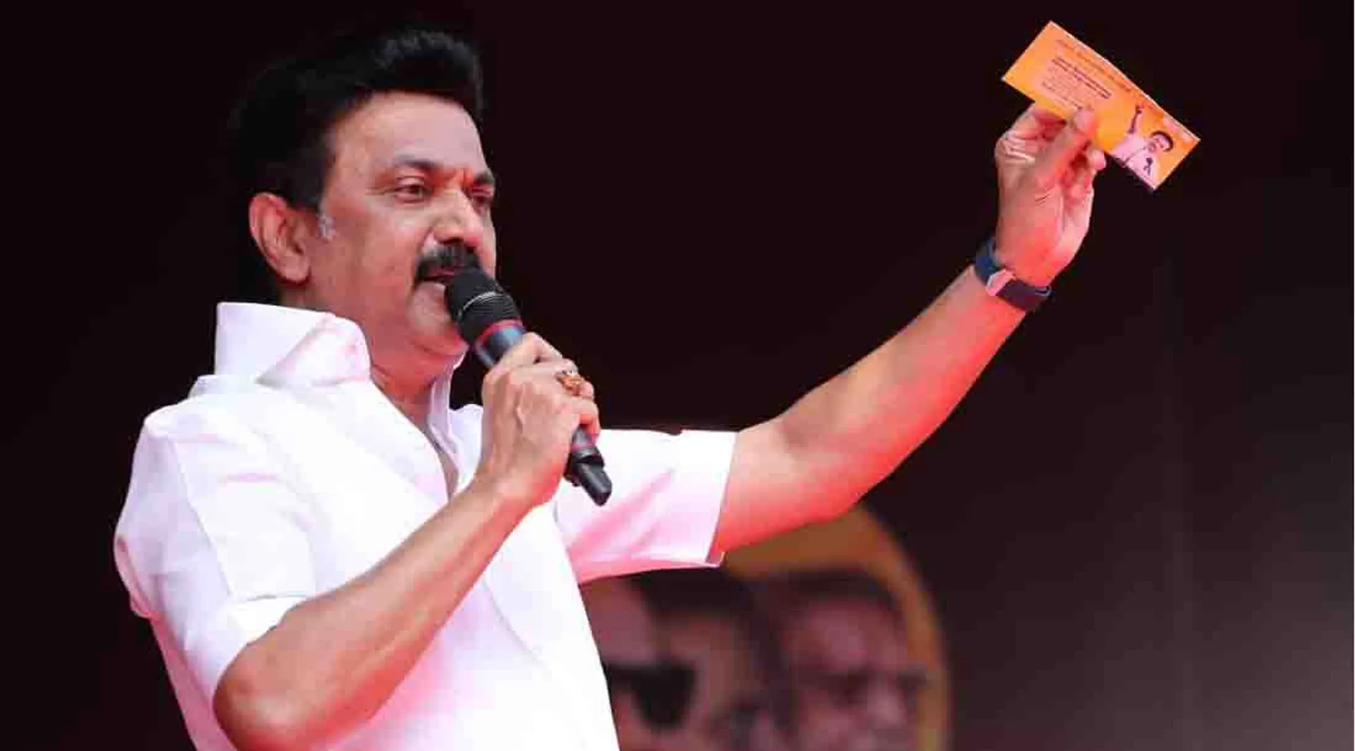mk stalin dmk president