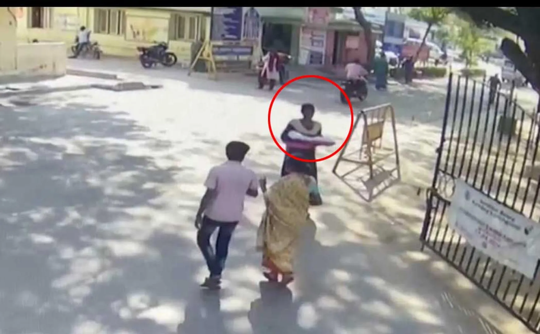 government hospital child incident cctv footage 