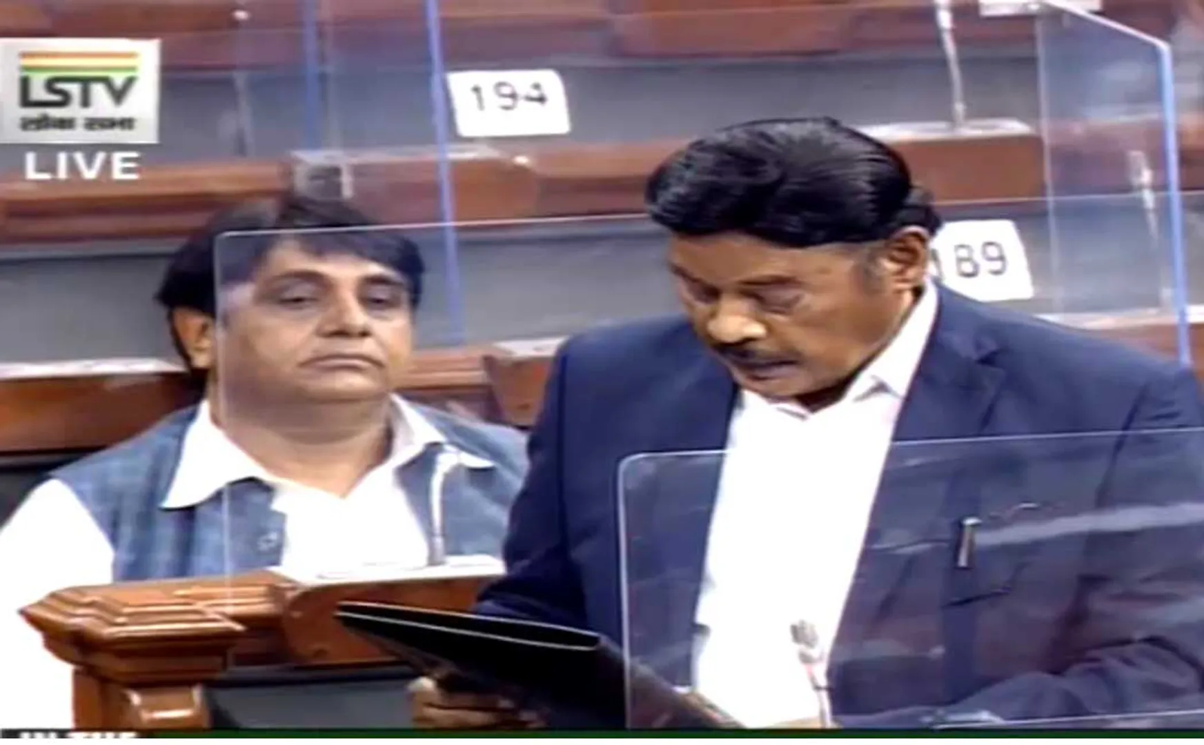 Paarivendhar mp speech at lok sabha 