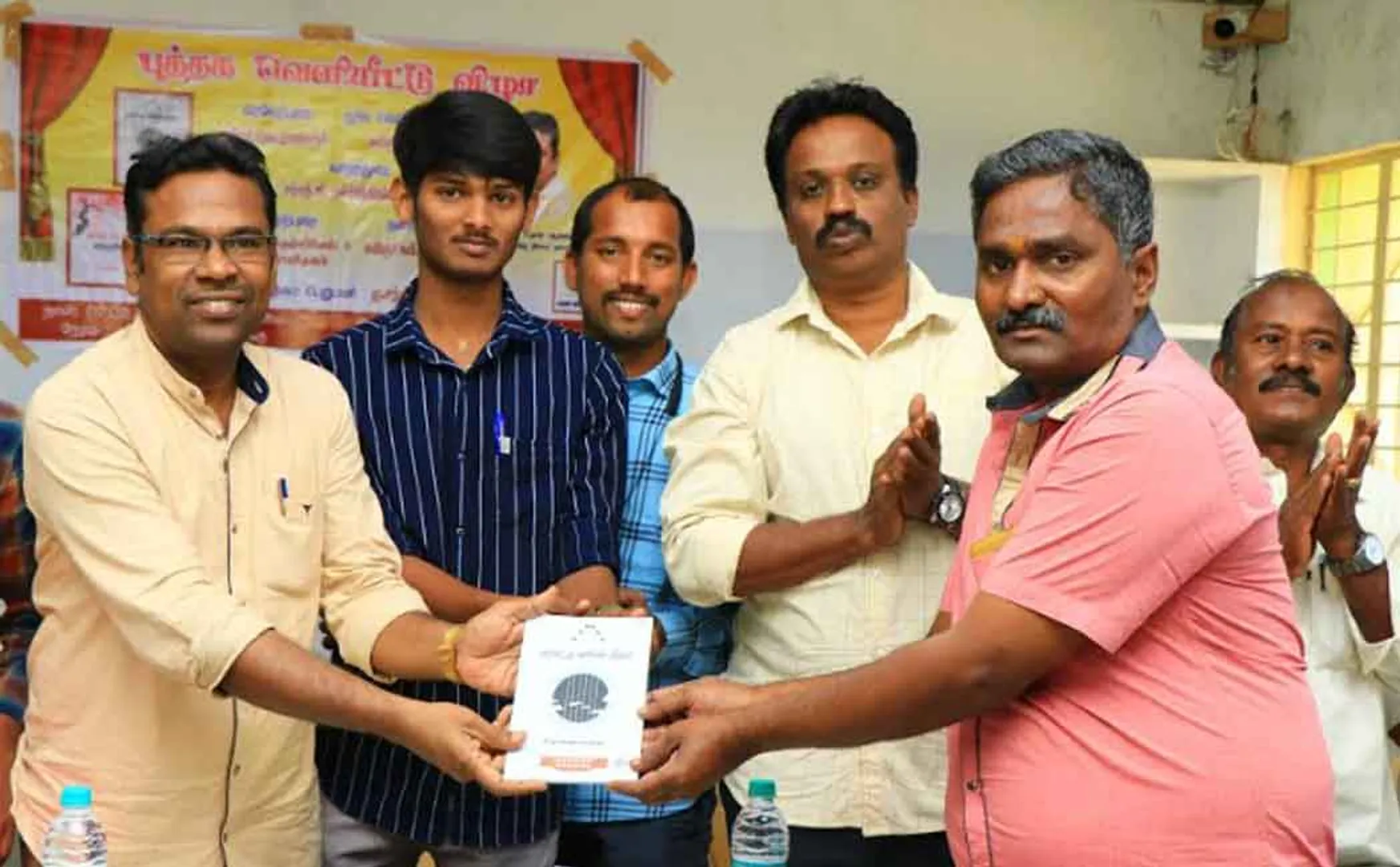 Children should inculcate the seed of book reading in their minds at an early age Poet M. Murugesh