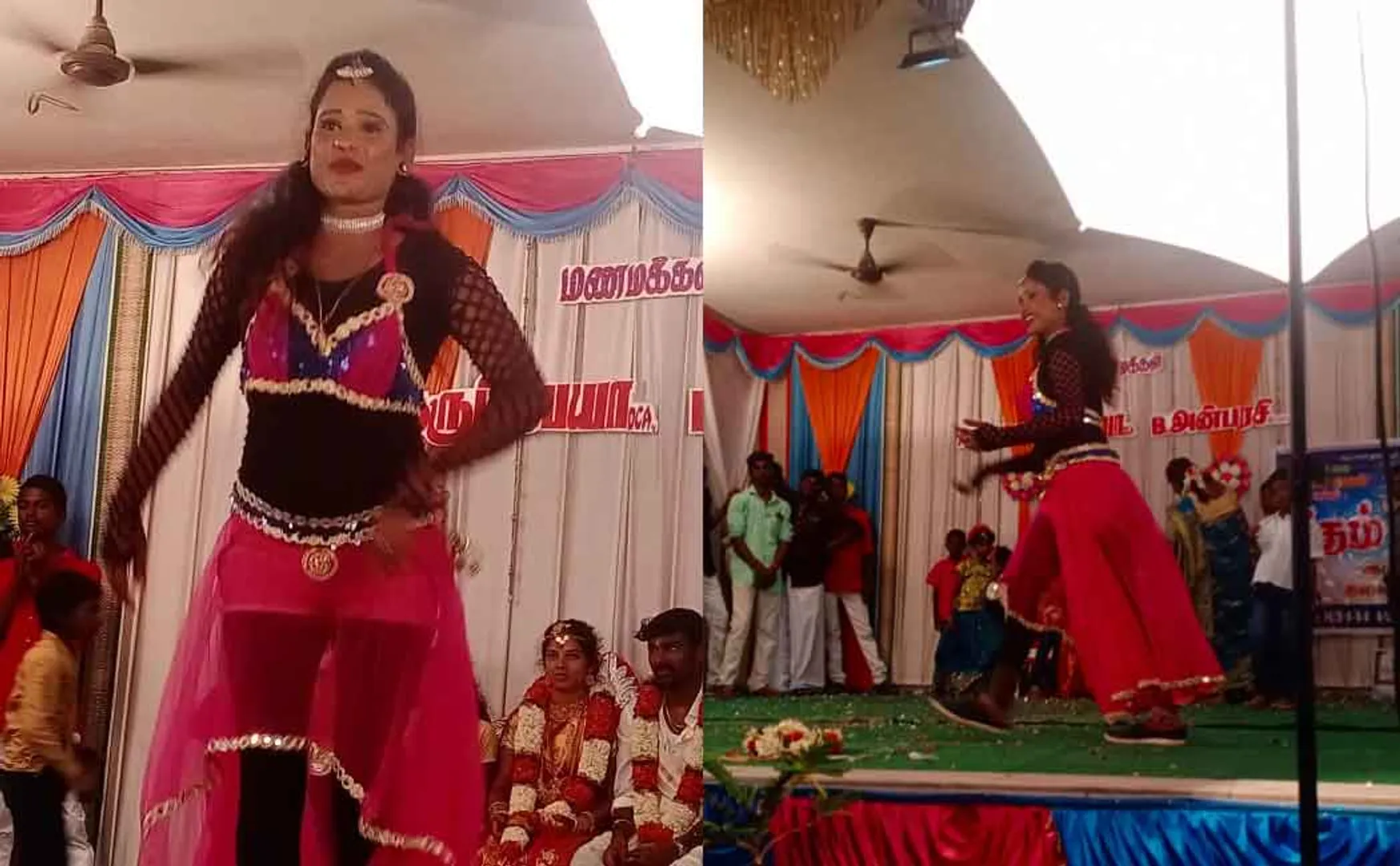 wedding function with traditional dances