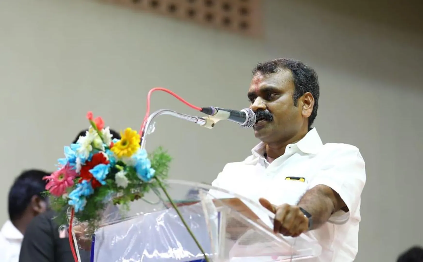 bjp leader lmurugan pressmeet at coimbatore 