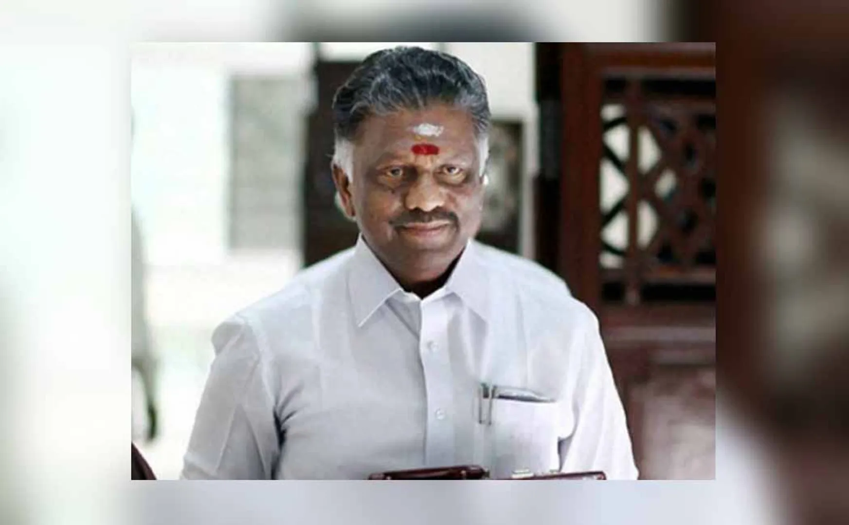 tamilnadu deputy cm opaneerselvam tweets 