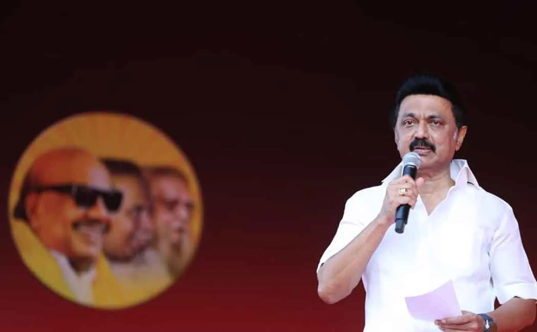 "By finding their whole money, we can  create budget for tn" - M.K. Stalin