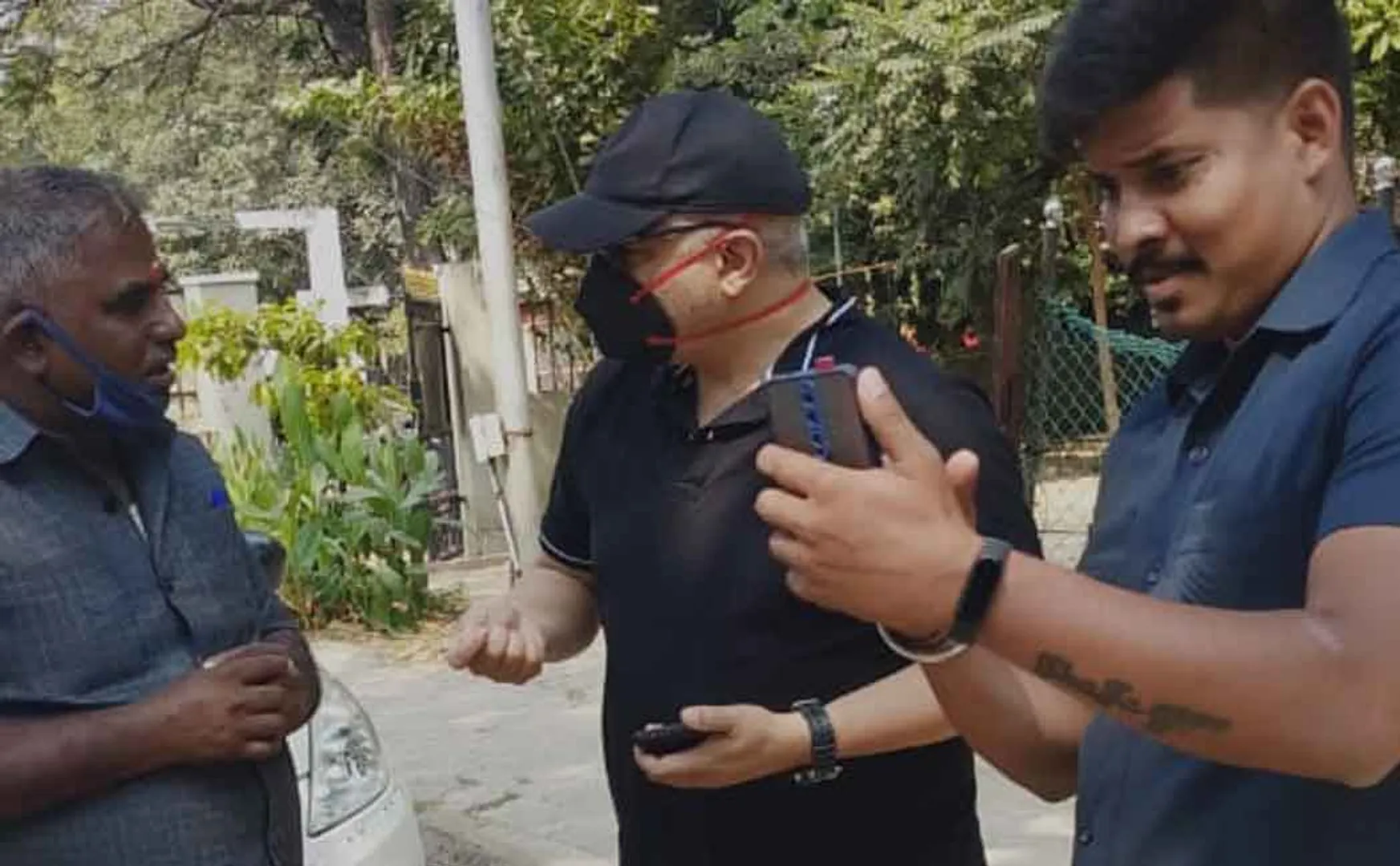 Actor Ajith visted chennai commissioner office 