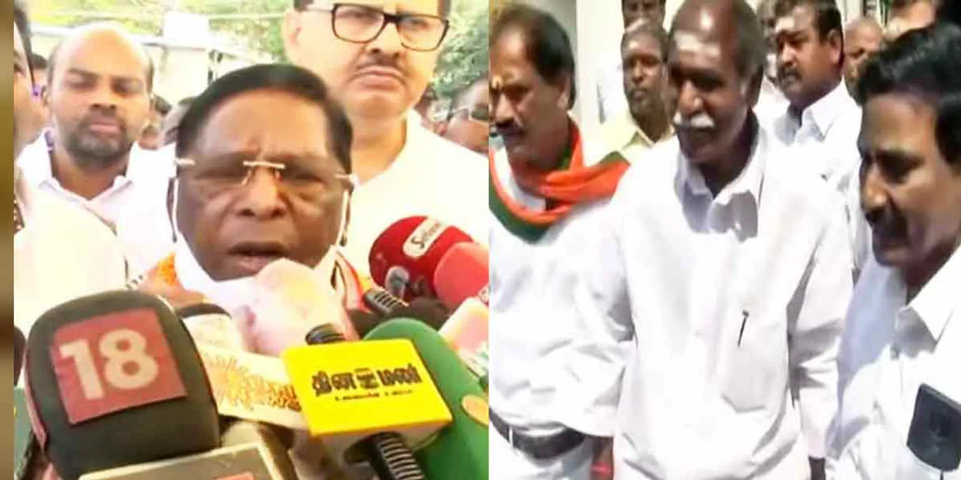 Congress to protect the regime .... BJP to overthrow the regime ... - Puducherry political wrestling!