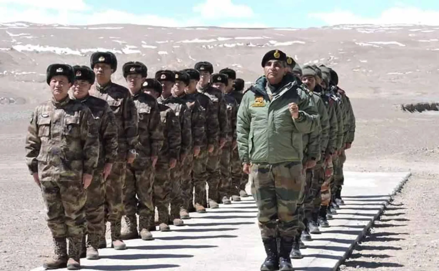 india china army 