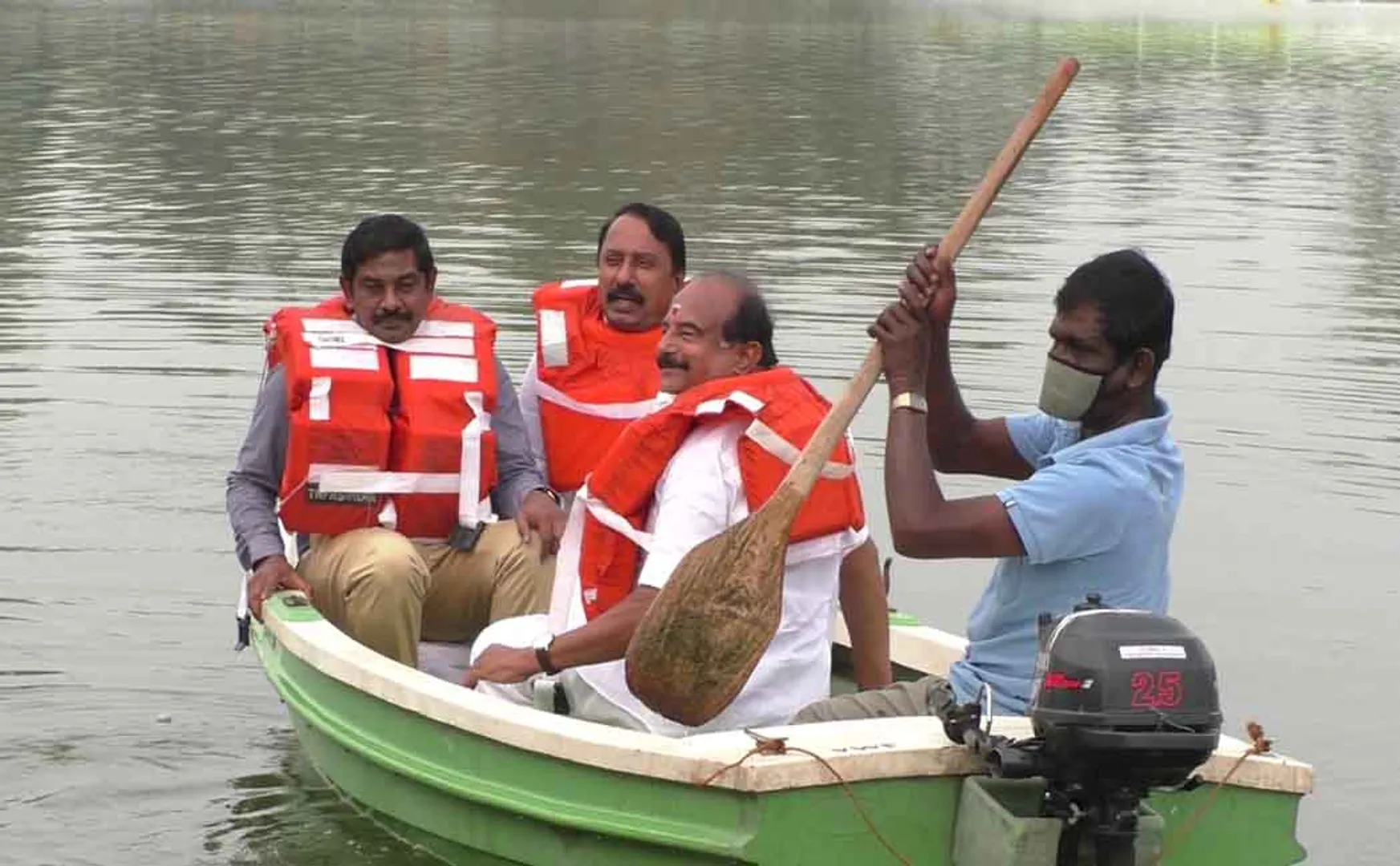 Ministers who rode the boat!