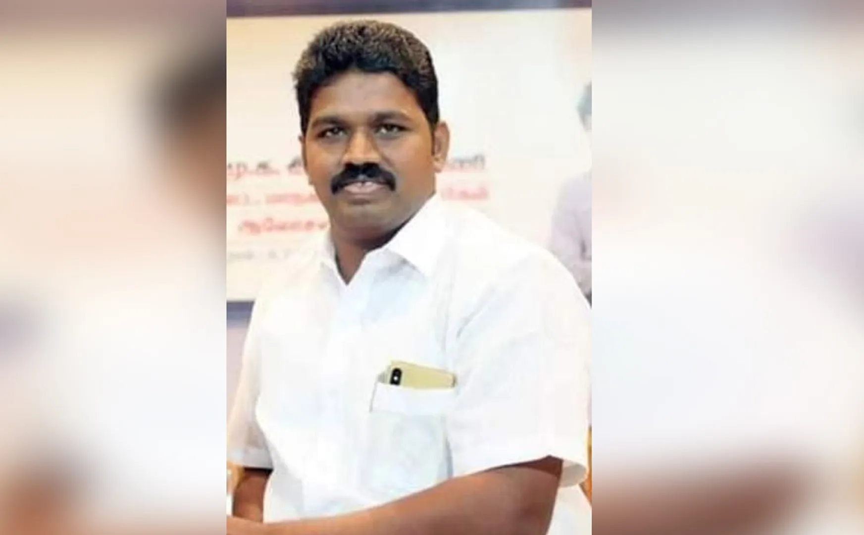 dmk party leader incident police investigation 
