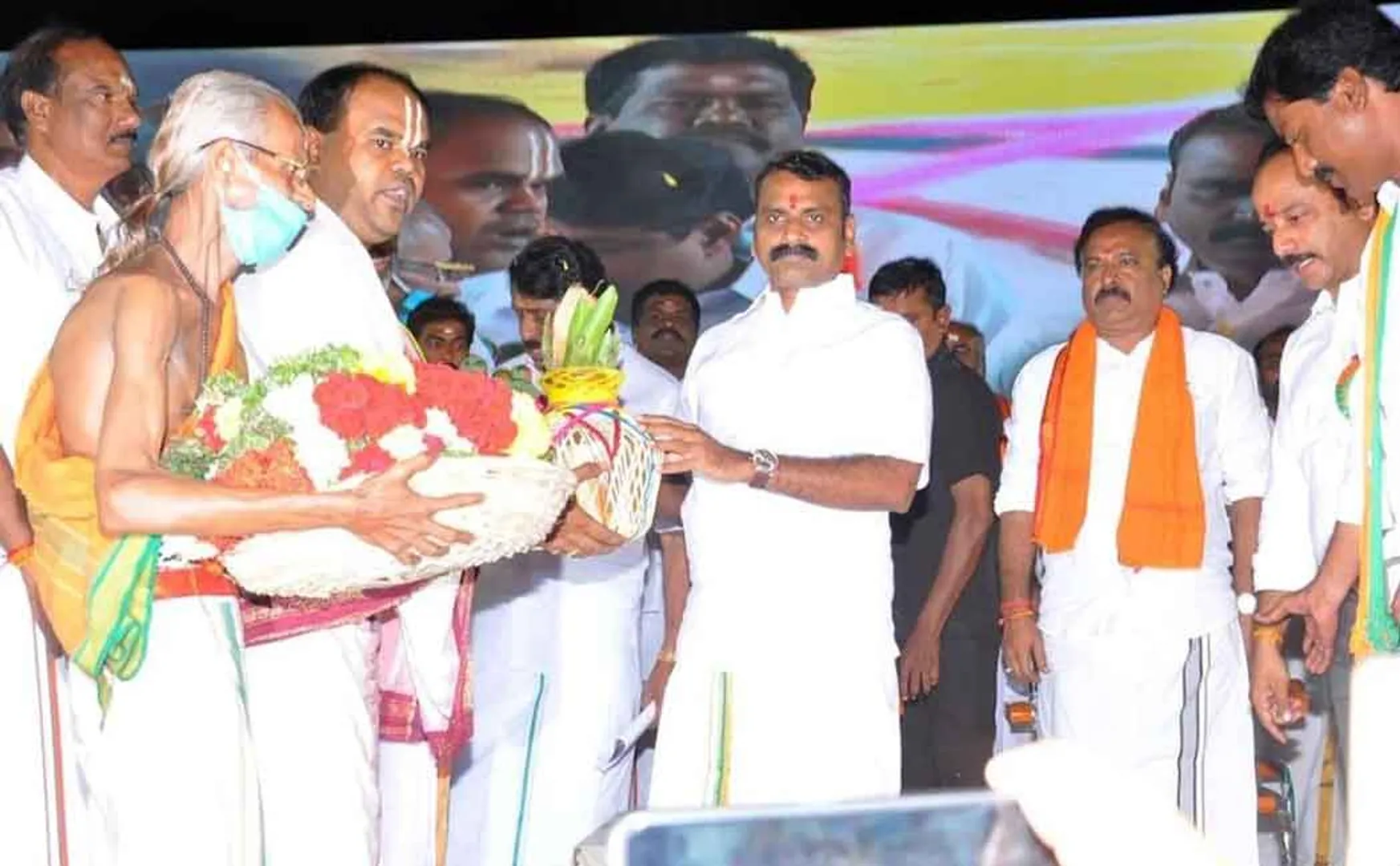 BJP Meeting virudhunagar general secretary srinivasan speech  