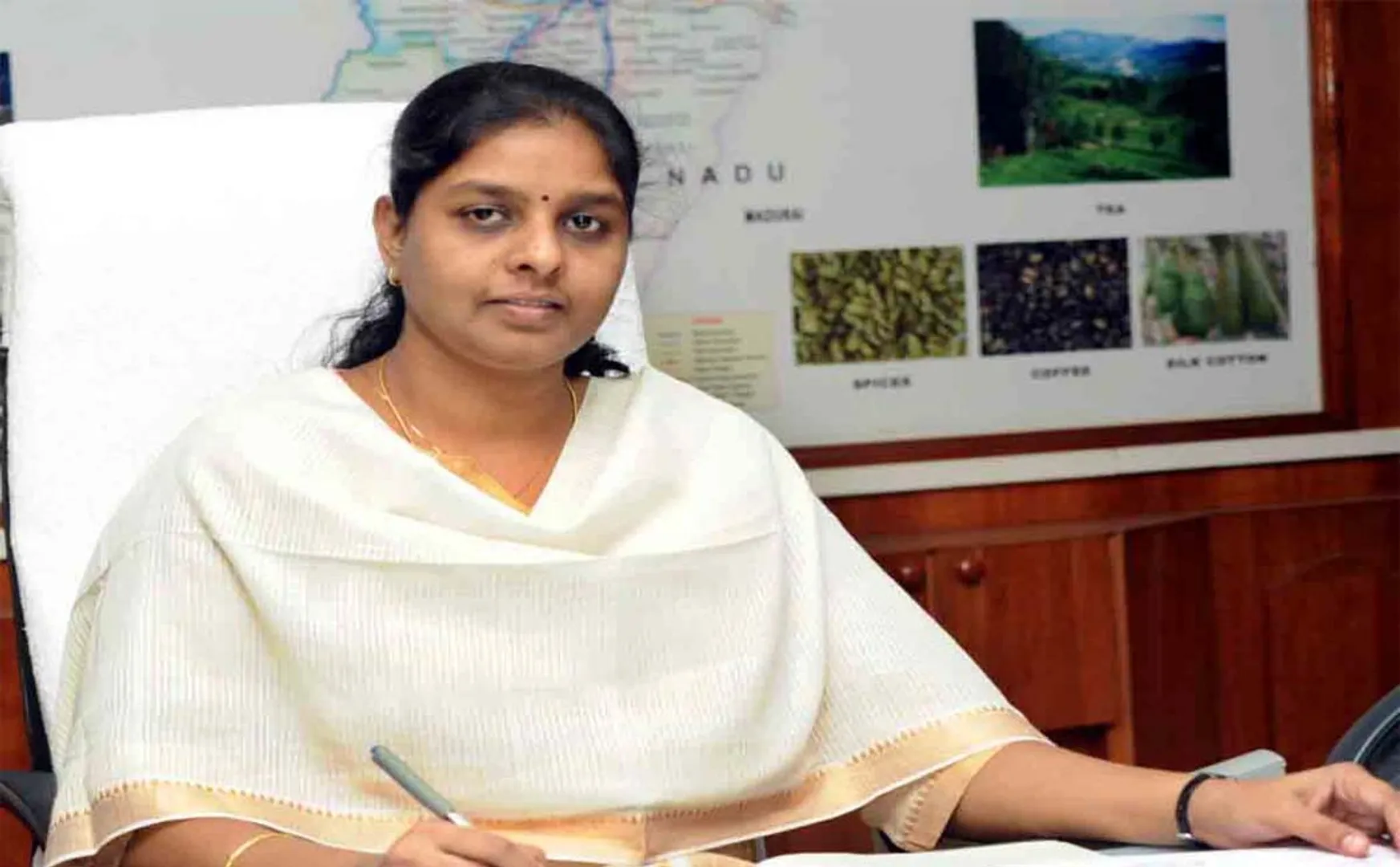 theni district collector transferred chief secretary order 