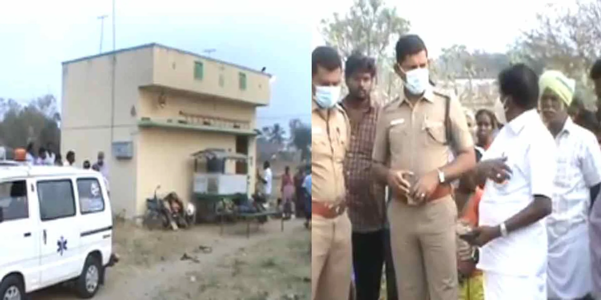 incident in near edappdi... police investigation 