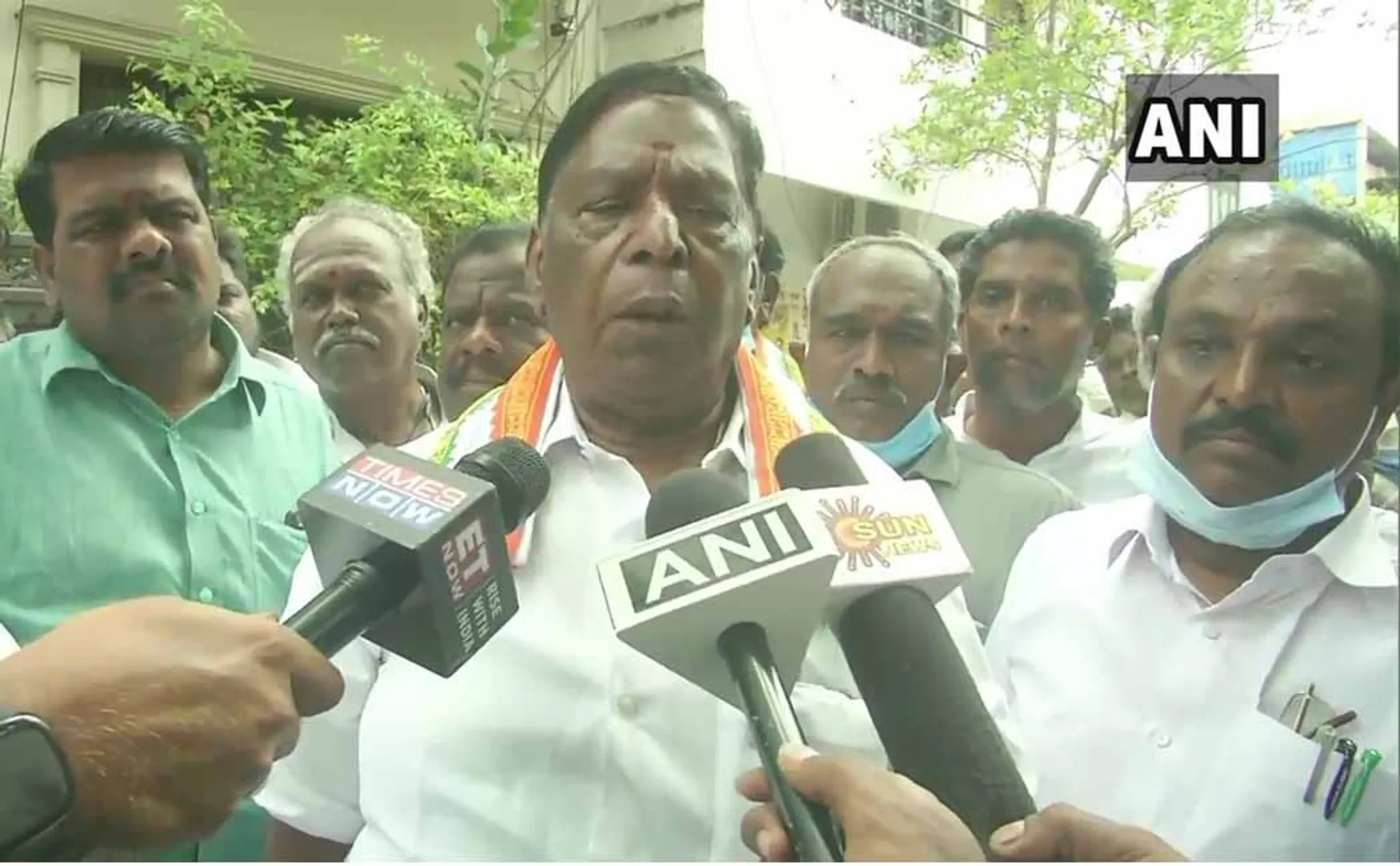 puducherry government narayanasamy cabinets 