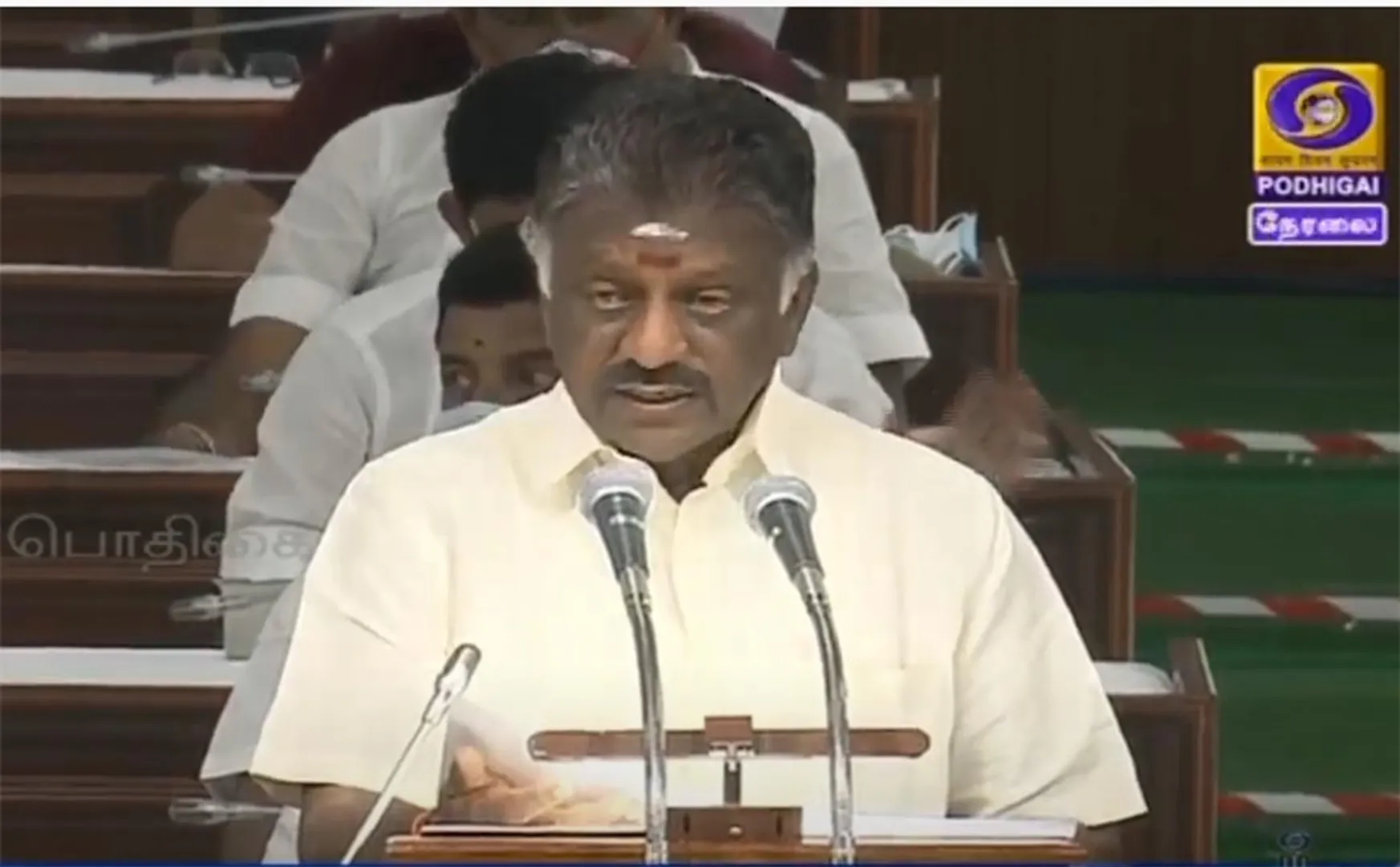 TN ASSEMBLY INTERIM BUDGET 2021 OPS SPEECH 