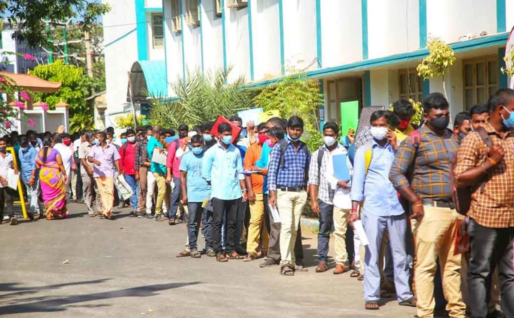 Six thousand people attended interview for eleven vacancy 