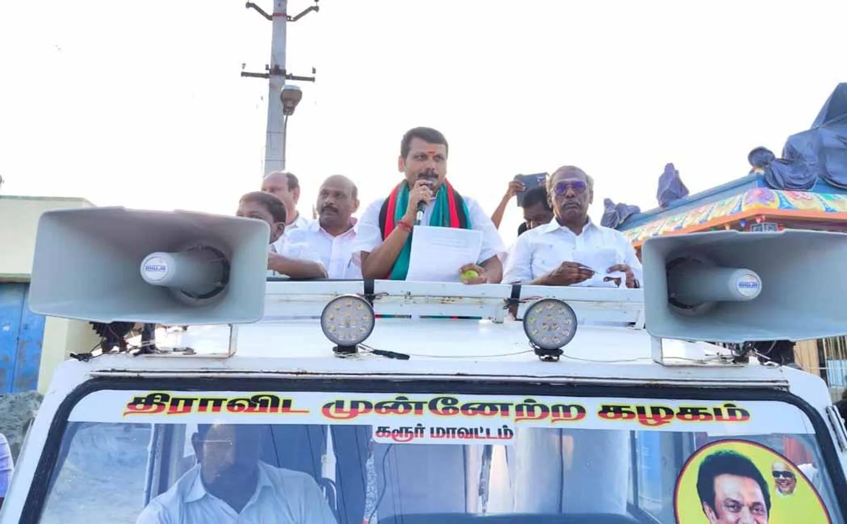 DMK PARTY LEADER AND MLA STARTED THE ELECTION CAMPAIGN 