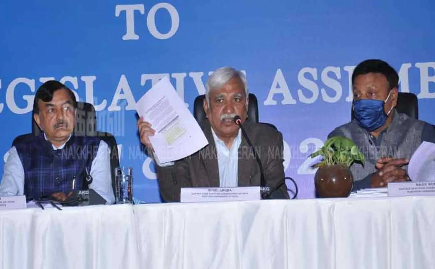 five states assembly election election commission discussion with officers 