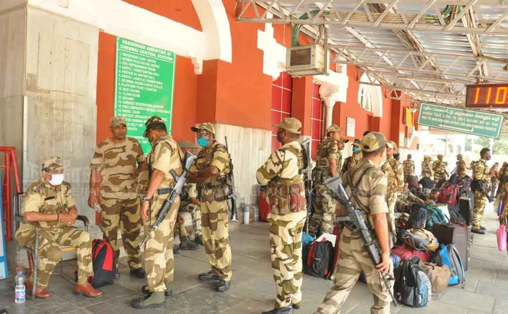 tamilnadu assembly election duty Central Industrial Security Forces in chennai 