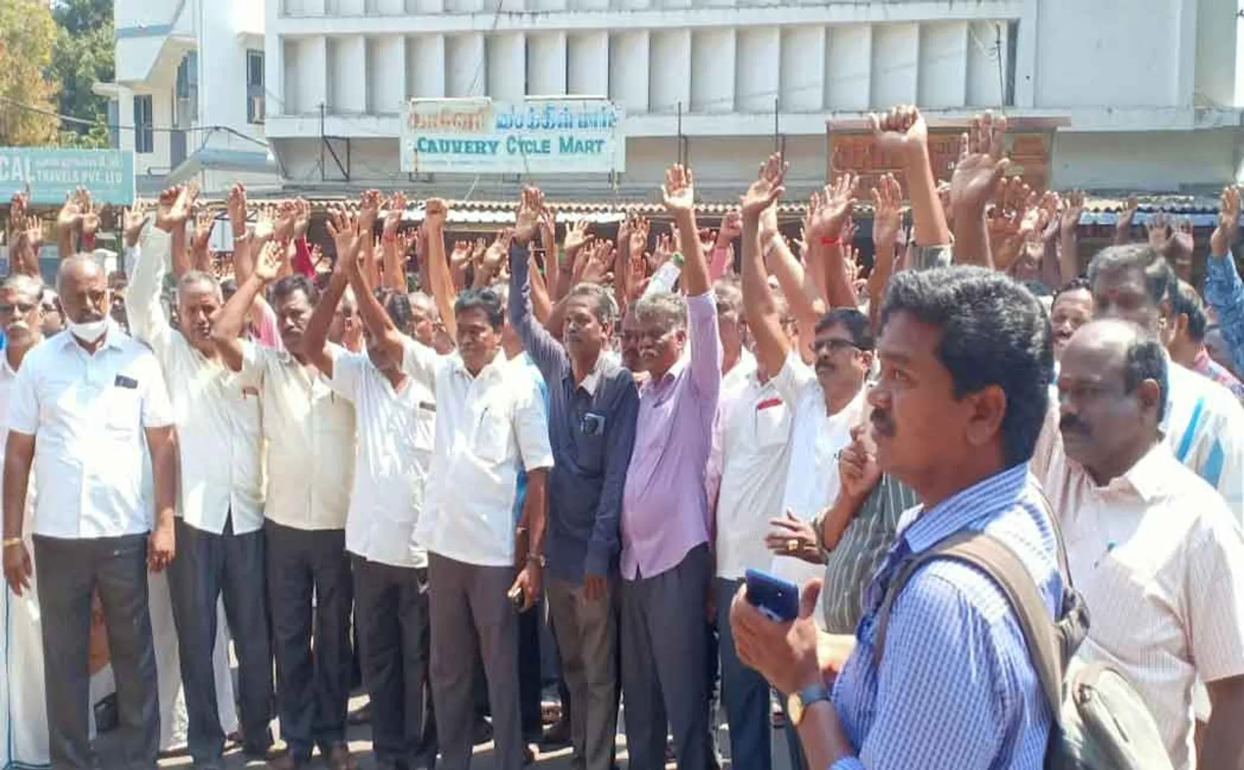 trichy bus strike 