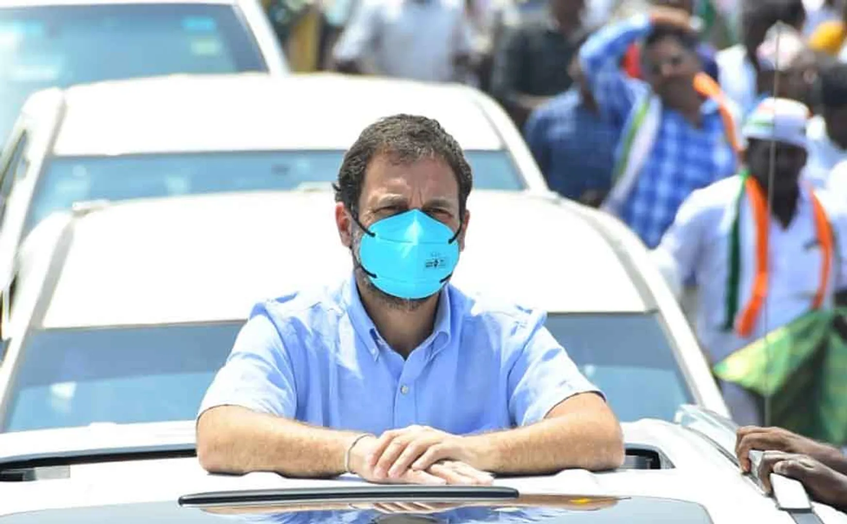 Rahul Gandhi started campaigning in the southern districts  