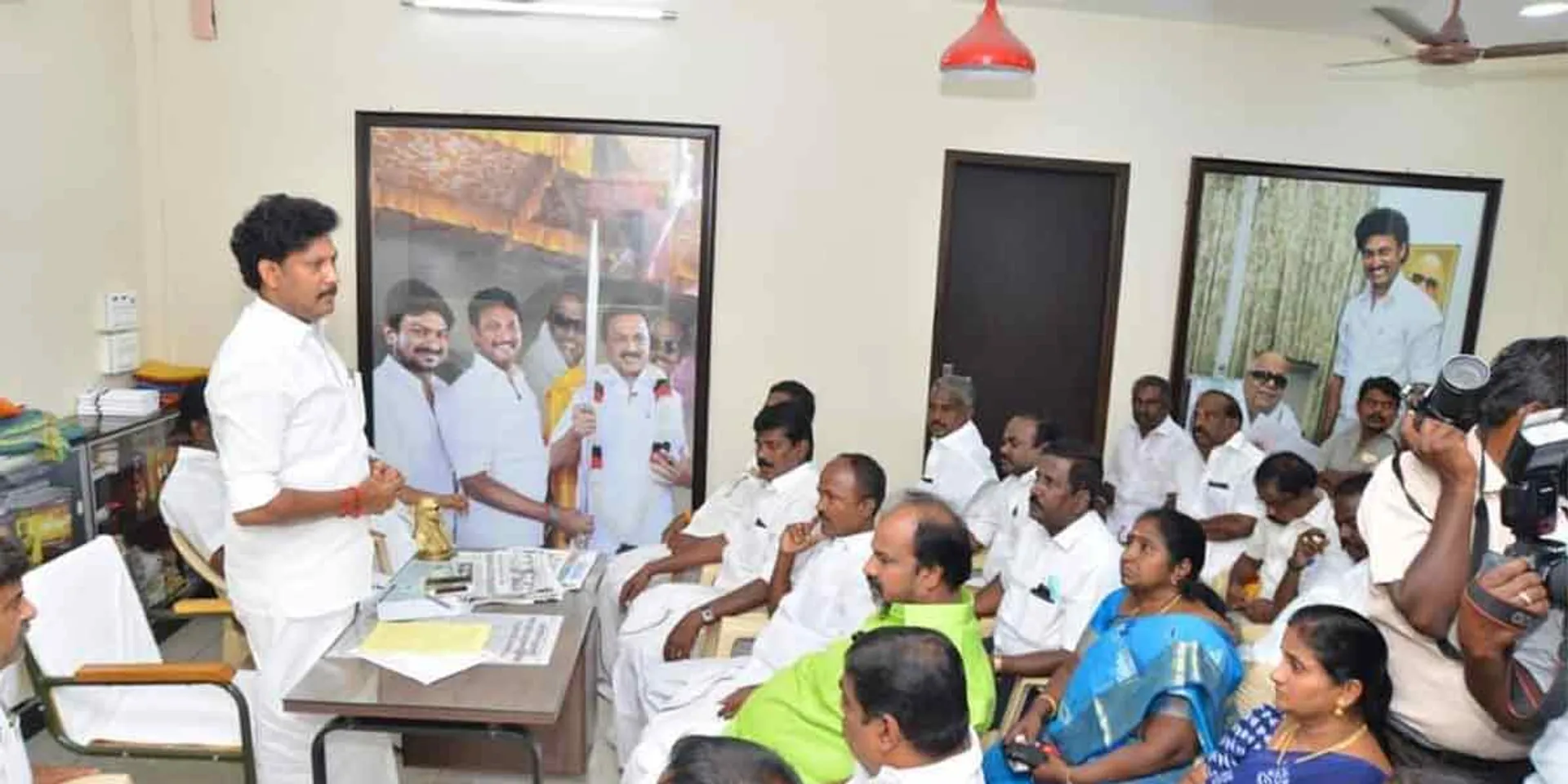 Trichy will be the first district to do what Stalin thinks- Anbil Mahesh Poyamozhi speech