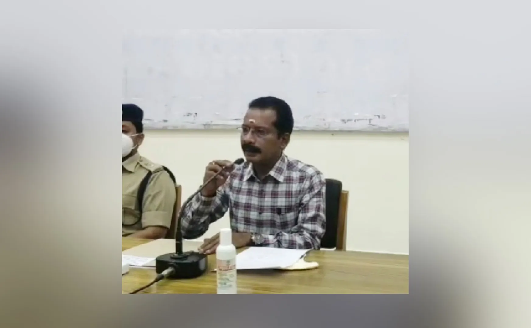madurai district collector pressmeet 