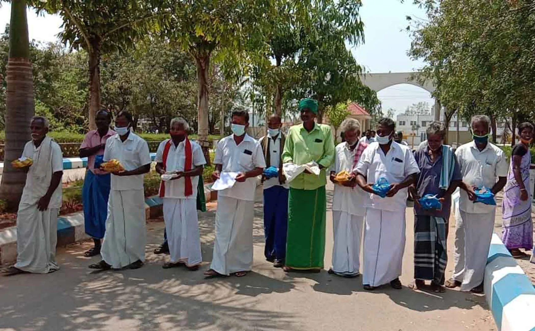  farmers Petition to the District Collector ariyalur