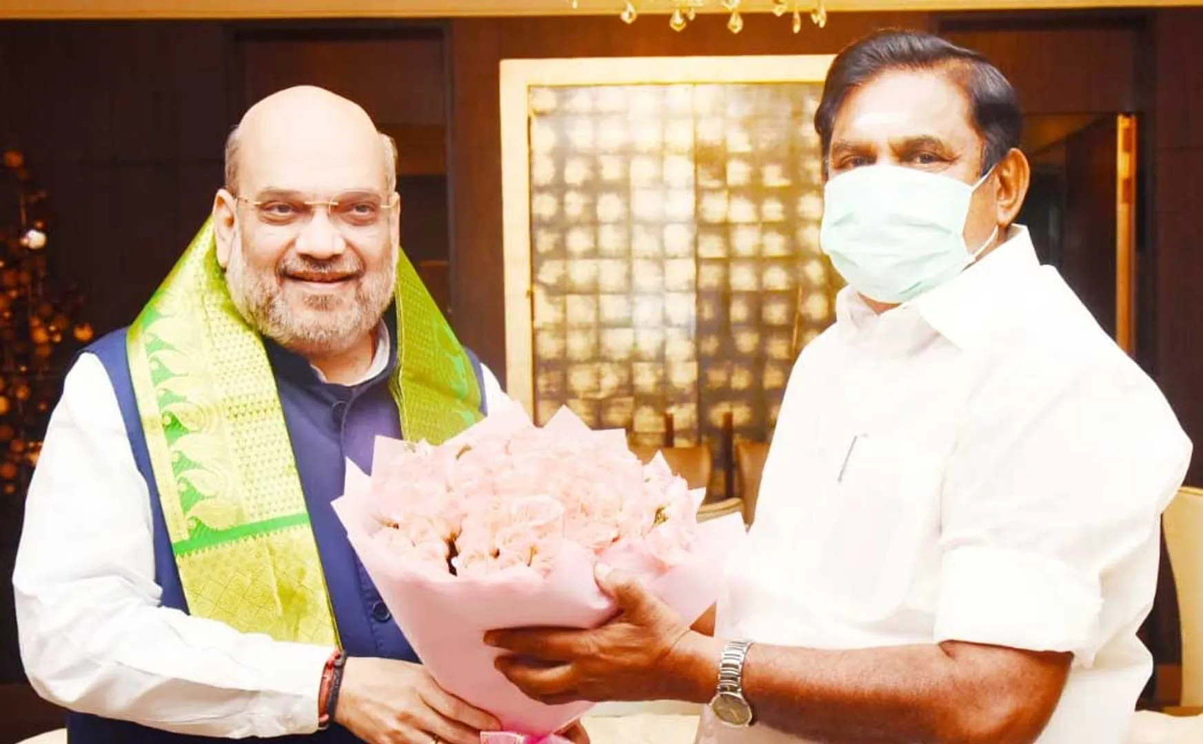 tn assembly election admk and bjp parties leaders discussion 