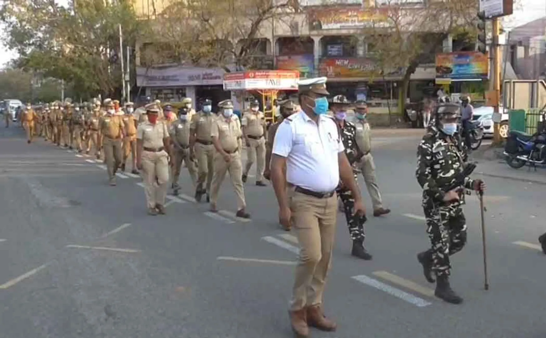The soldiers who were reached to hold the election in a fair manner without any incidents