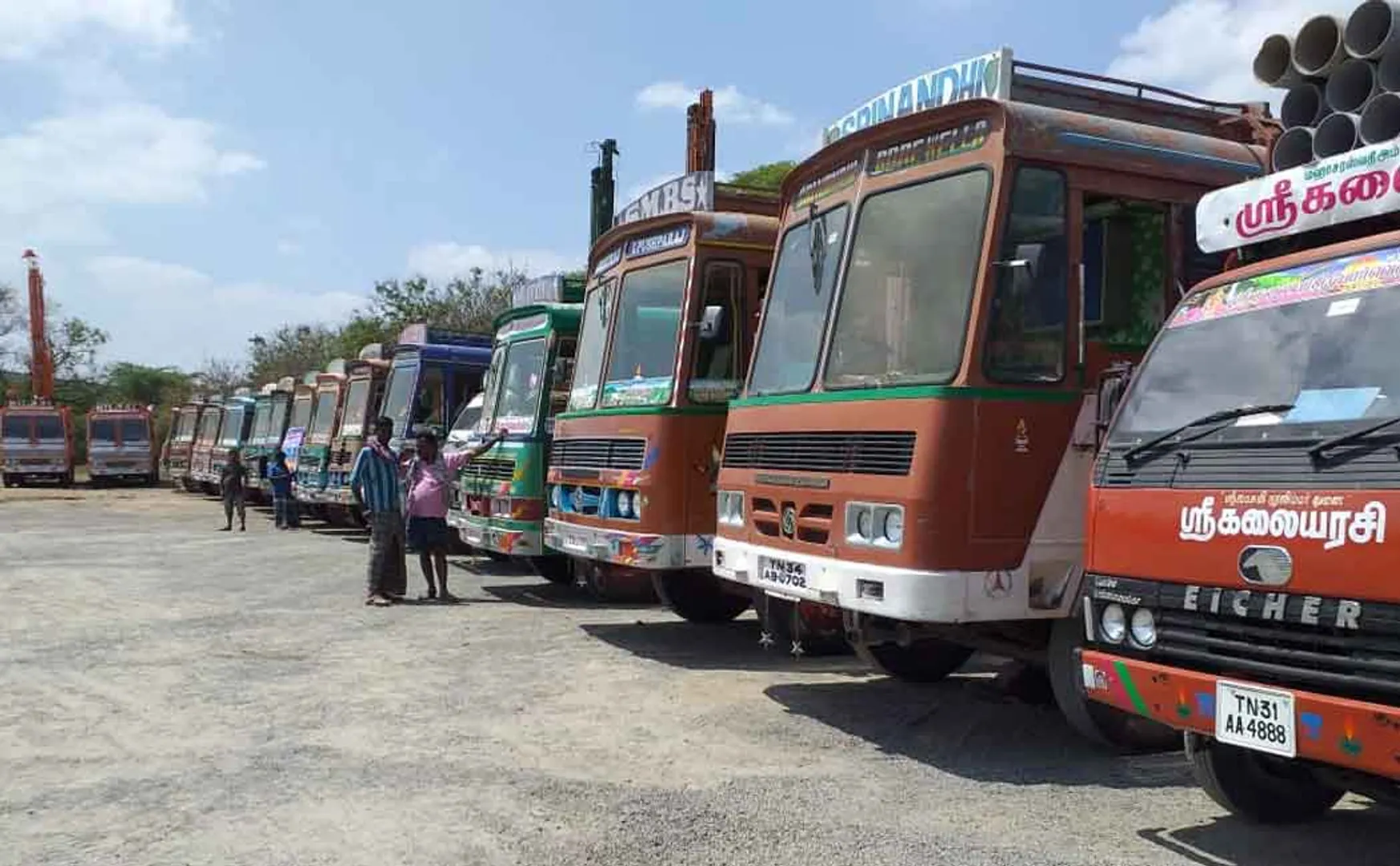 Borwell Lorry owners struggle 